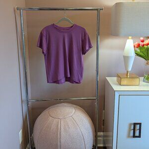 Lululemon Train to Be Seamless Short-Sleeve T-Shirt (Purple, Size 8)